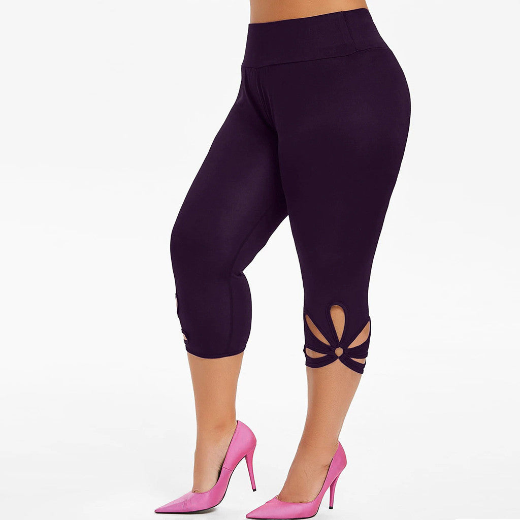 🧘♀️ Leggings grande taille femme – Yoga, ajourés & respirants | XL-Charmes