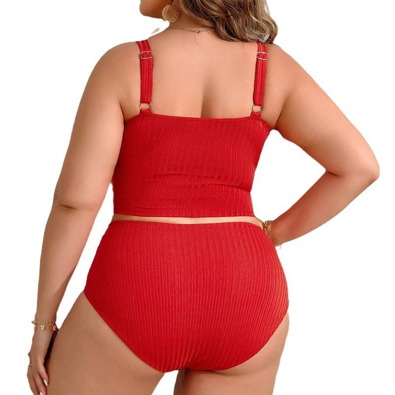 👙 Maillot Bikini Grande Taille Femme – Style Plage | XL-Charmes