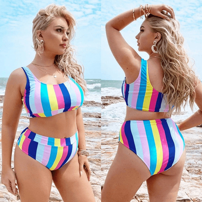 👙 Bikini Fendu Femme Grande Taille – Tendance Été | XL-Charmes