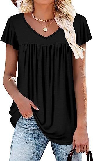 👚 T-shirt Sans Manches Fleuri – Haut d'Été Femme Grande Taille