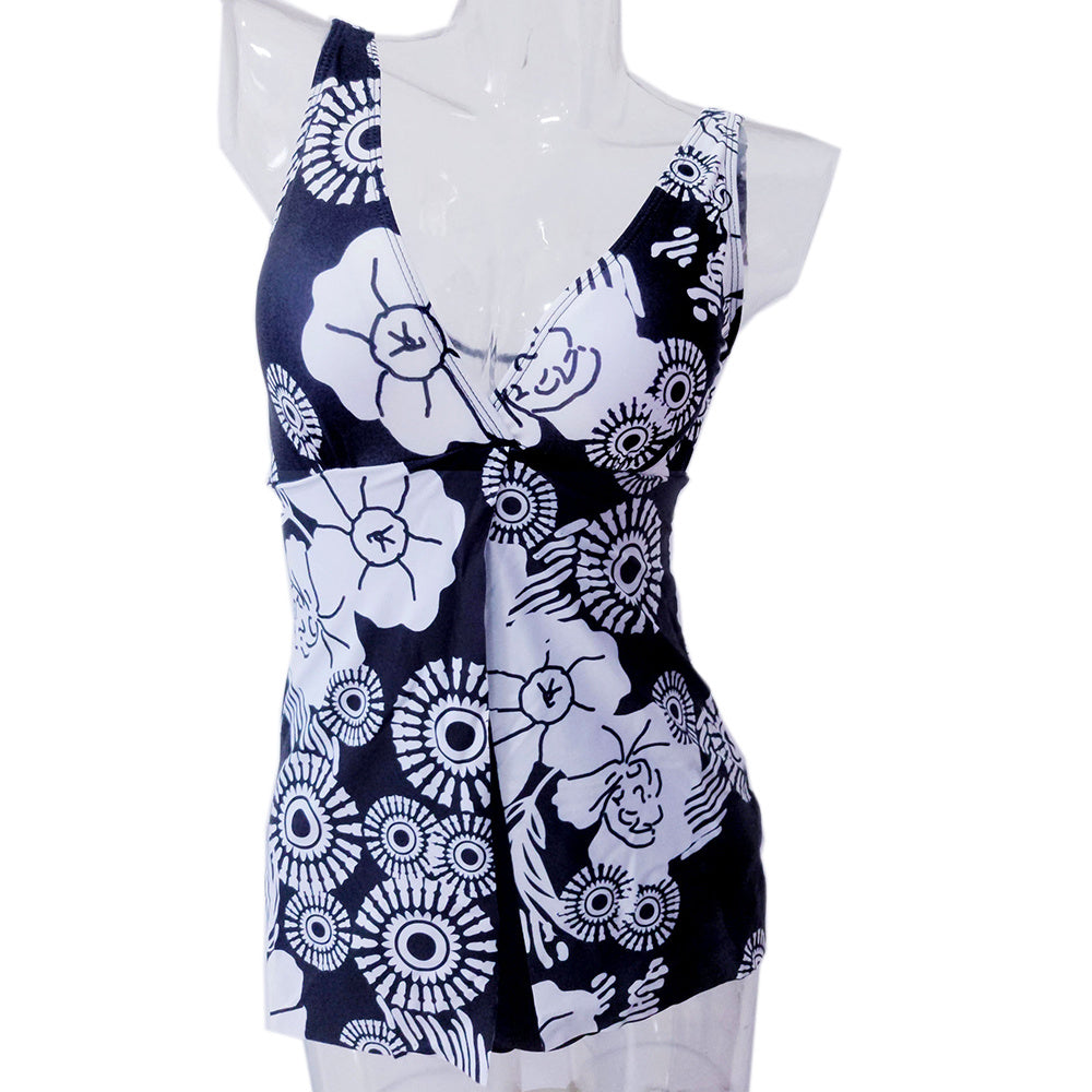 🩱 Maillot Une Pièce Grande Taille Femme – Imprimé Confort | XL-Charmes