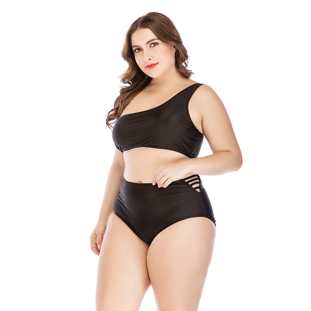 🩱 Maillot de Bain Taille Haute Femme – Grande Taille | XL-Charmes