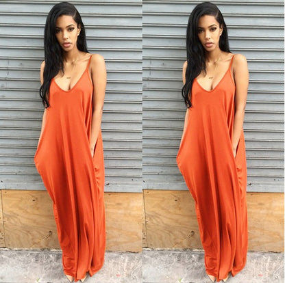 👗 Robe d'été longue décontractée grande taille – Femme chic XL | XL-Charmes