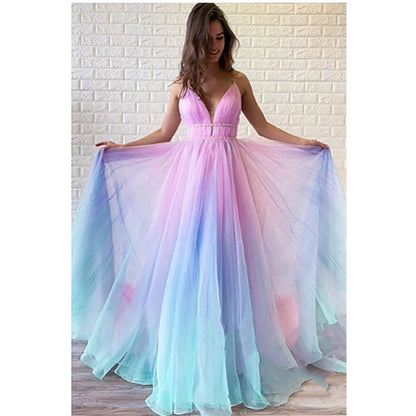 🌸 Robe Longue Dégradée à Bretelles – Sexy & Florale | XL-Charmes