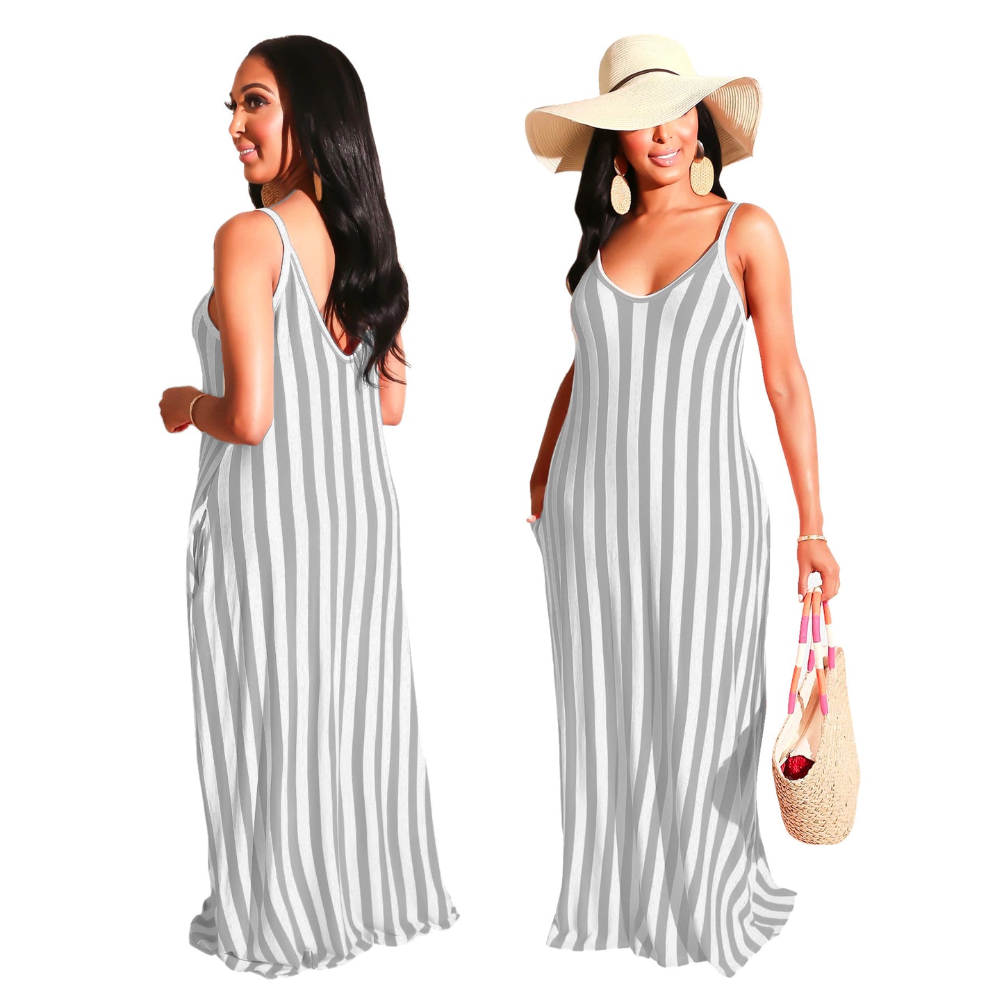 👗 Robe Sans Manches Taille Large – Ample & Confort | XL-Charmes