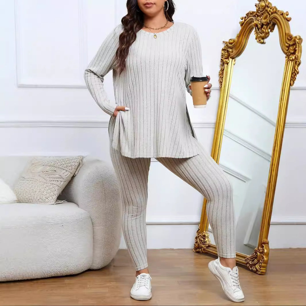 👕 Ensemble Décontracté Femme Legging & Haut Manches Longues | XL-Charmes → 69 caractères ✅