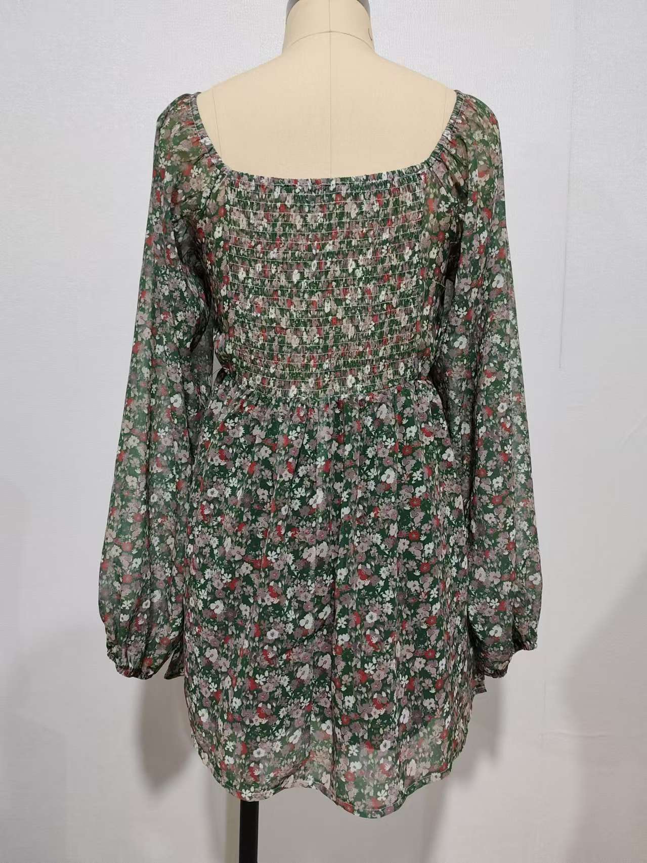 🌸 Robe Plissée Imprimée Femme – Grande Taille Élégante & Fluide | XL-Charmes