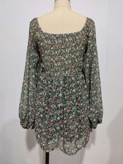 🌸 Robe Plissée Imprimée Femme – Grande Taille Élégante & Fluide | XL-Charmes