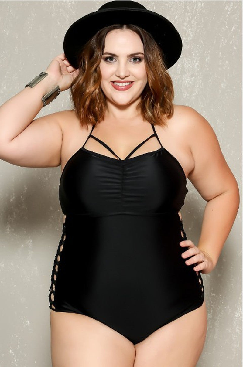🩱 Maillot Une Pièce Femme – Grande Taille Élégance & Maintien | XL-Charmes