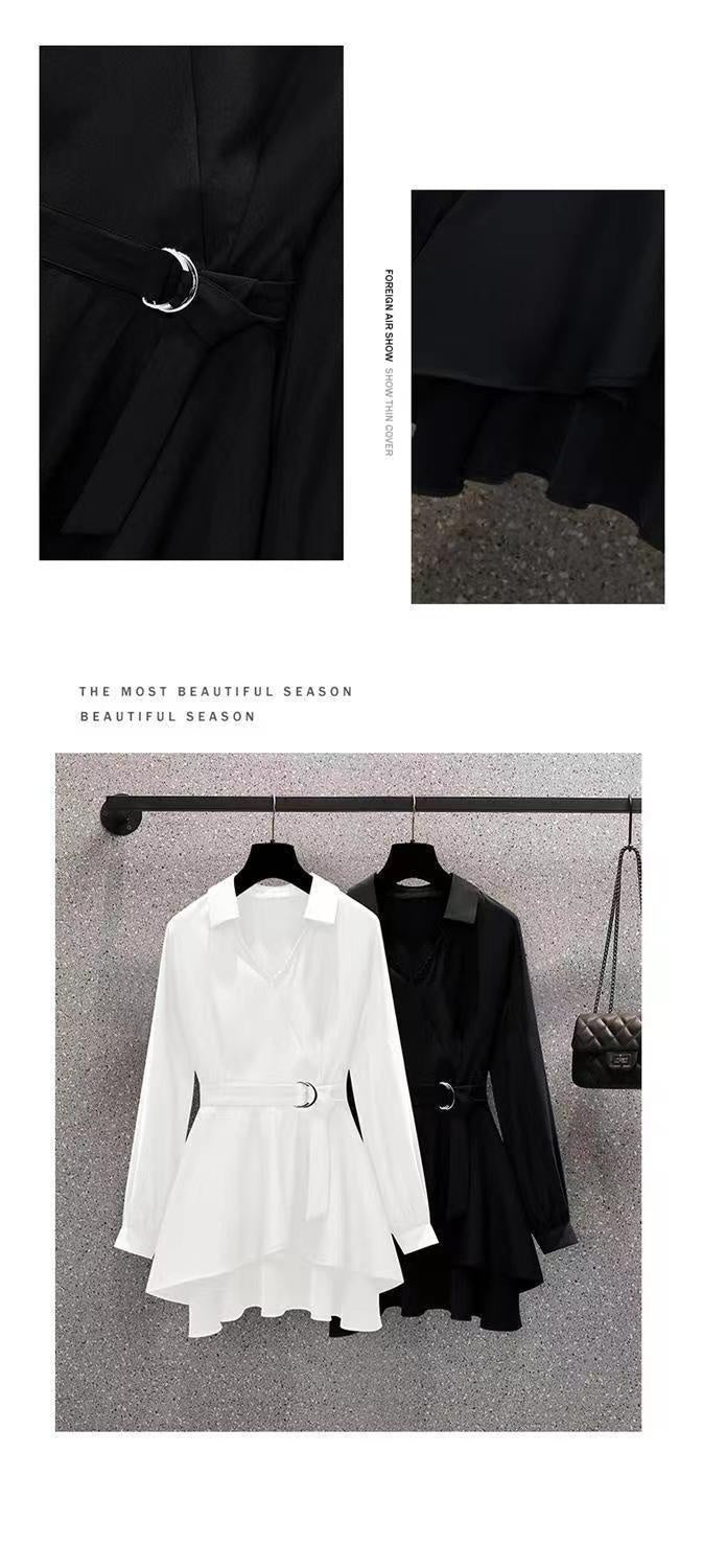 👚 Chemise Cintrée Grande Taille – Coupe Ajustée & Élégante