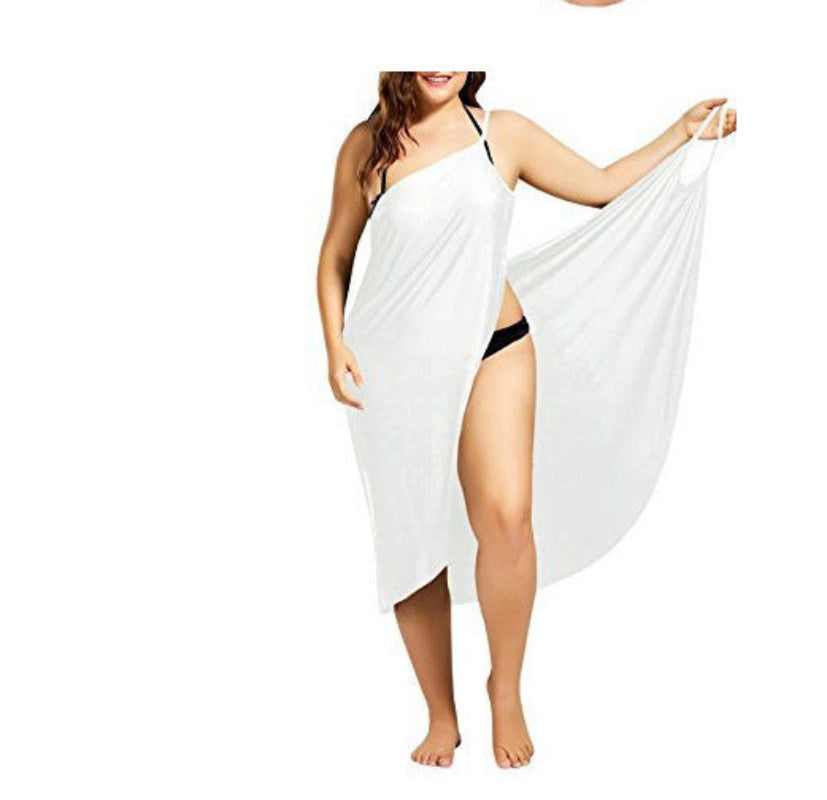 👗 Robe de Plage à Bretelles Grande Taille – Fluide & Féminine | XL-Charmes