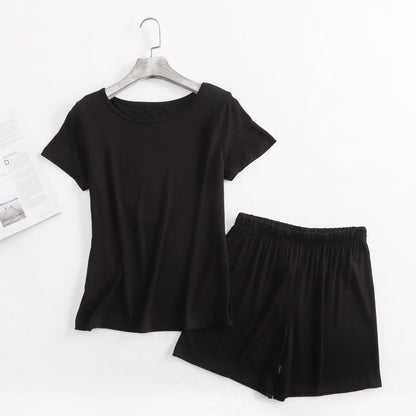 🛋️ Ensemble Décontracté Été Femme – Vêtements d’Intérieur Fins Grande Taille