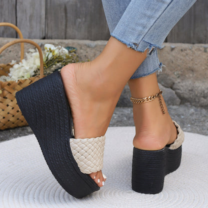 🥿 Sandales Confort Femme Grande Taille – Style Élégant & Semelle Souple