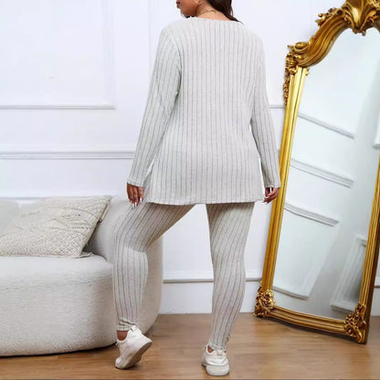 👕 Ensemble Décontracté Femme Legging & Haut Manches Longues | XL-Charmes → 69 caractères ✅