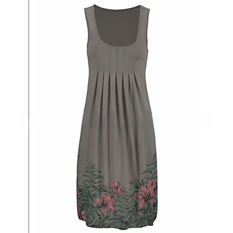 👗 Robe Fleurie Ample Grande Taille – Légèreté & Élégance | XL-Charmes