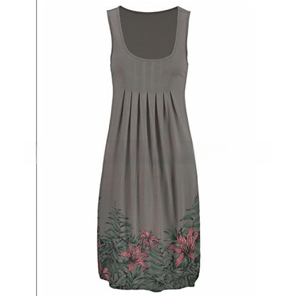 👗 Robe Fleurie Ample Grande Taille – Légèreté & Élégance | XL-Charmes