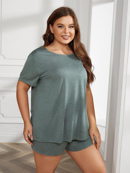 🛌 Ensemble détente grande taille – Manches courtes & confort été | XL-Charmes