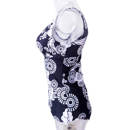 🩱 Maillot Une Pièce Grande Taille Femme – Imprimé Confort | XL-Charmes