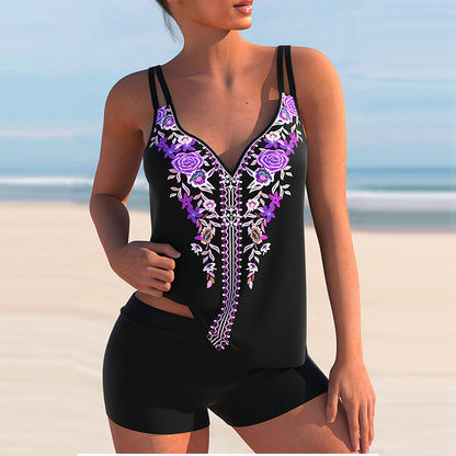 👙 Maillot Bikini Imprimé – Grande Taille Femme | XL-Charmes