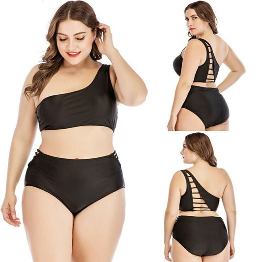 🩱 Maillot de Bain Taille Haute Femme – Grande Taille | XL-Charmes