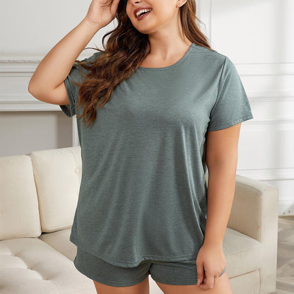 🛌 Ensemble détente grande taille – Manches courtes & confort été | XL-Charmes