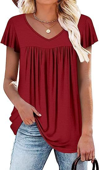 👚 T-shirt Sans Manches Fleuri – Haut d'Été Femme Grande Taille