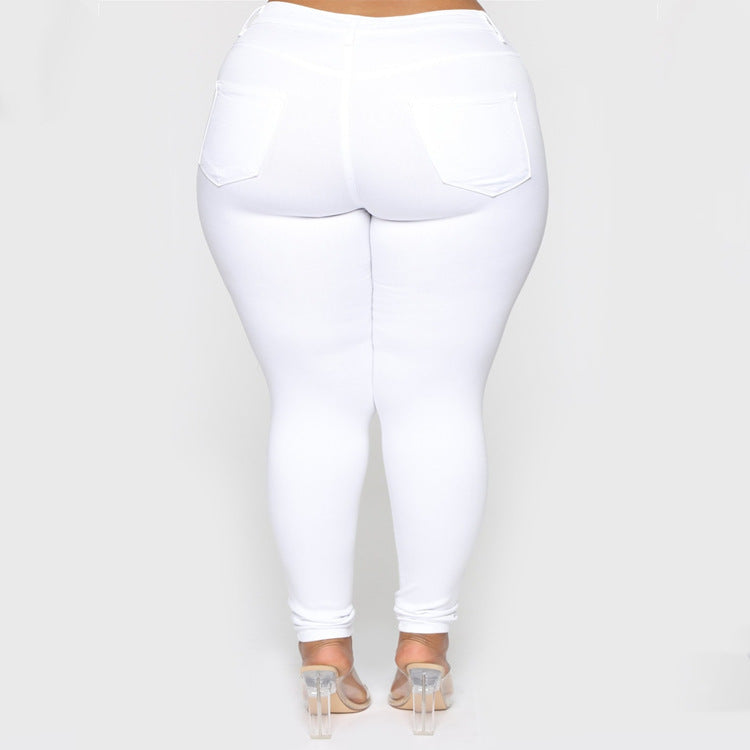 👖 Pantalon grande taille femme – Uni, moderne & confortable | XL-Charmes