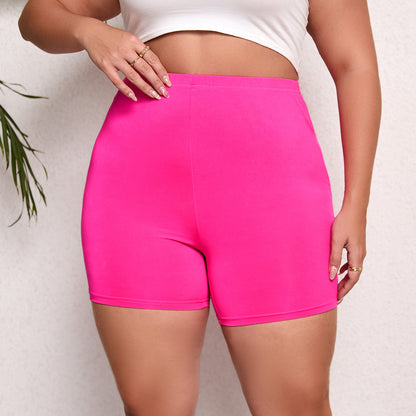 🩳 Short de Sport Femme Grande Taille – Taille Haute, Élastique & Gainant | XL-Charmes