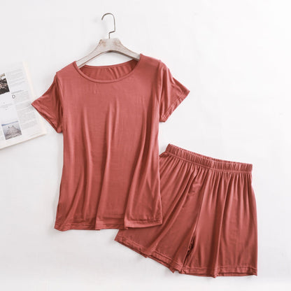 🛋️ Ensemble Décontracté Été Femme – Vêtements d’Intérieur Fins Grande Taille