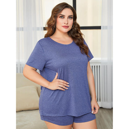 🛌 Ensemble détente grande taille – Manches courtes & confort été | XL-Charmes