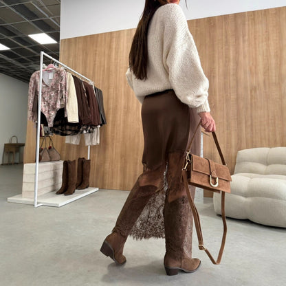 👗 Jupe Taille Basse Unie Femme – Coupe Ajustée & Confort | XL-Charmes