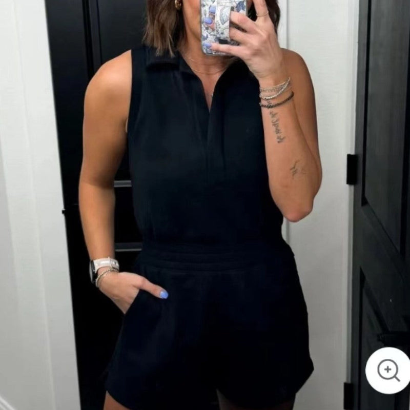 🌞 Combinaison Été Femme Grande Taille – Décontractée | XL-Charmes