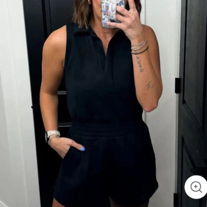 🌞 Combinaison Été Femme Grande Taille – Décontractée | XL-Charmes