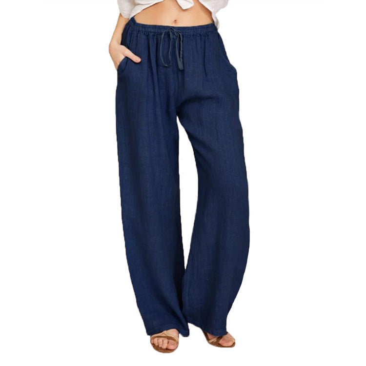 👖 Pantalon Décontracté Ample – Grande Taille Femme | XL-Charmes