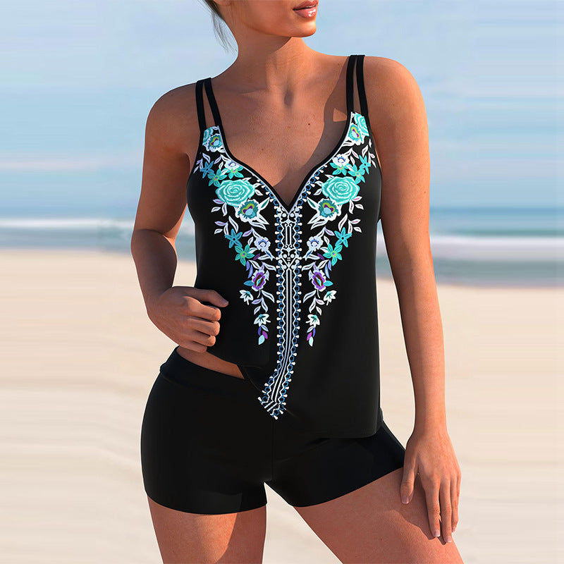 👙 Maillot Bikini Imprimé – Grande Taille Femme | XL-Charmes