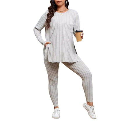 👕 Ensemble Décontracté Femme Legging & Haut Manches Longues | XL-Charmes → 69 caractères ✅