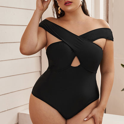 👙 Maillot Une Pièce Siamoïs – Grande Taille Femme Élégante | XL-Charmes