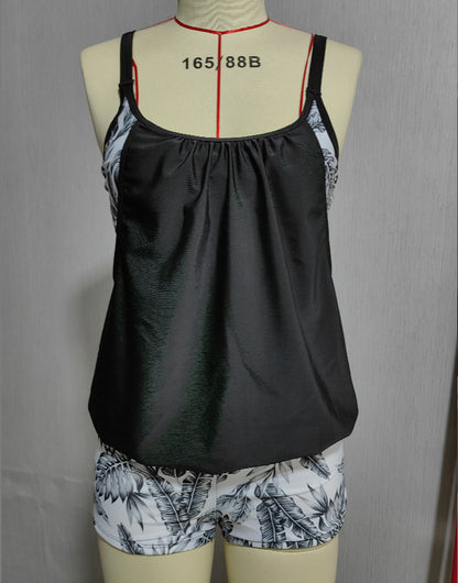 🩱 Bikini 2 pièces grande taille – Tissu doux et imprimé estival | XL-Charmes