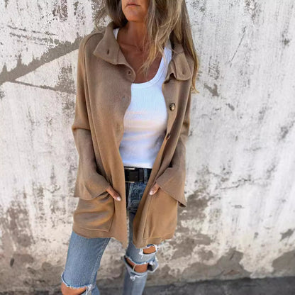 🧥 Veste Cardigan Femme en Maille avec Boutons & Poches | XL-Charmes