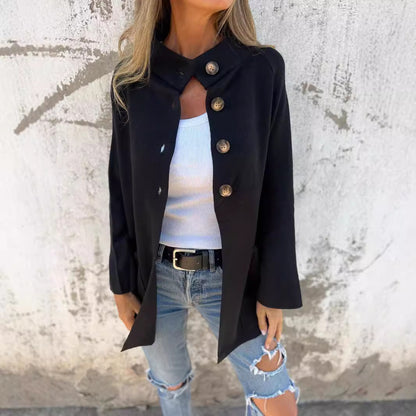 🧥 Veste Cardigan Femme en Maille avec Boutons & Poches | XL-Charmes