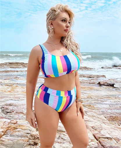 👙 Bikini Fendu Femme Grande Taille – Tendance Été | XL-Charmes