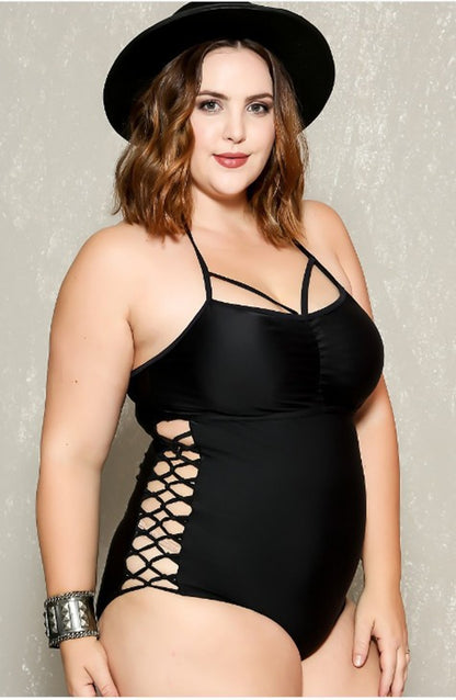 🩱 Maillot Une Pièce Femme – Grande Taille Élégance & Maintien | XL-Charmes