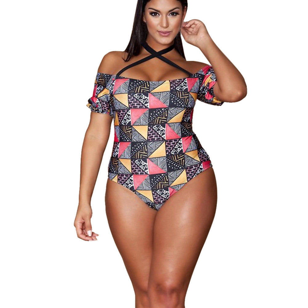 👙Maillot Géométrique Femme Grande Taille – Tendance & Confort | XL-Charmes