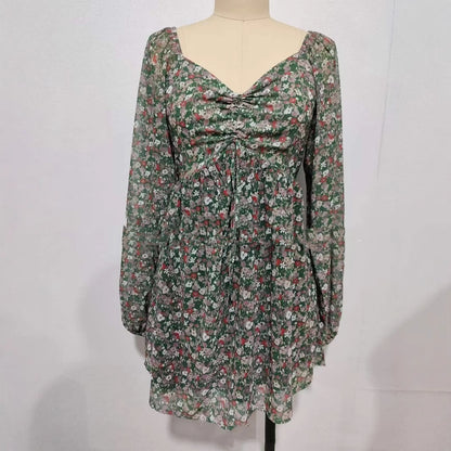 🌸 Robe Plissée Imprimée Femme – Grande Taille Élégante & Fluide | XL-Charmes