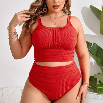 👙 Maillot Bikini Grande Taille Femme – Style Plage | XL-Charmes