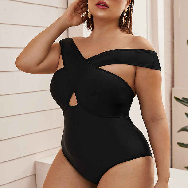 👙 Maillot Une Pièce Siamoïs – Grande Taille Femme Élégante | XL-Charmes