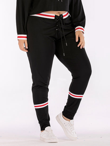 👖 Pantalon Femme Grande Taille – Ceinture Large & Confort Absolu