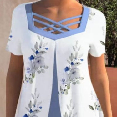 👚 T-shirt 3D Femme Grande Taille – Effet Couleur Changeante