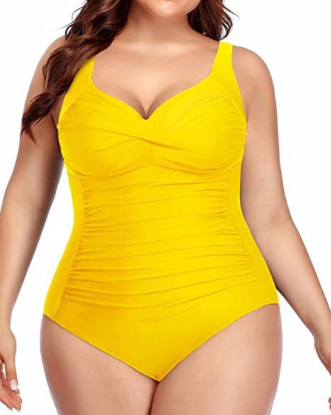 🩱 Maillot Une Pièce Grande Taille – Élégant & Sculptant | XL-Charmes