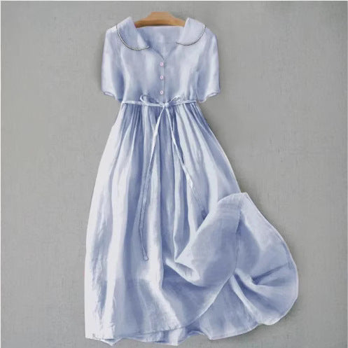 👗 Robe Décontractée Femme – Ample & Légère en Coton et Lin | XL-Charmes